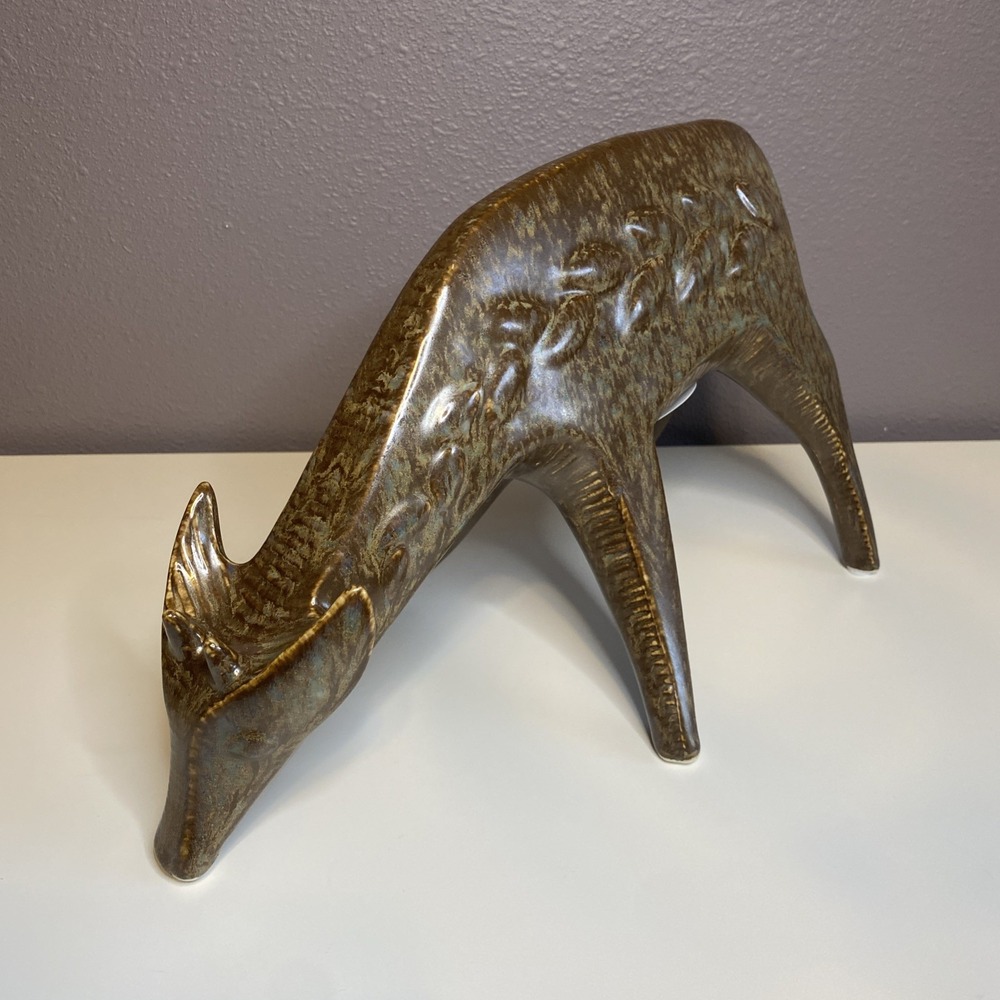 NEW NWT JONATHAN ADLER X MICHAELS LARGE ABSTRACT DEER SCULPTURE 13 IN X 8 IN